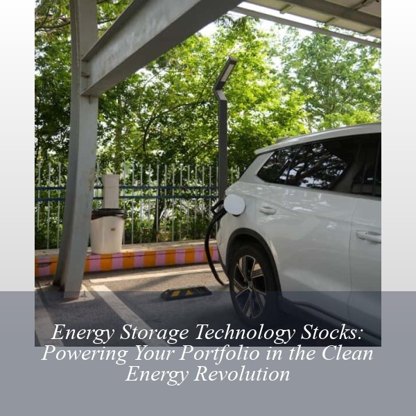 Energy Storage Technology Stocks: Powering Your Portfolio in the Clean Energy Revolution